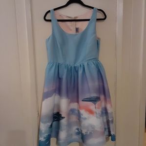 NWOT Star Wars Her Universe Cloud City Pinup Dress